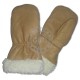 Kids Leather Mittens Various Colors Highly Warmth